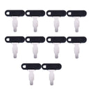 10 Pcs Ignition Key 35111-880-003 880-013 for Honda Engine G300 GX160K1 GX200 GX240 GX390U1 Generator Lawn Mowers