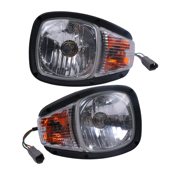 24V Headlight 195-0192 195-0191 for Caterpillar CAT Engine 3054C 3044C C4.4 3054 Loader 906H 907H 908H