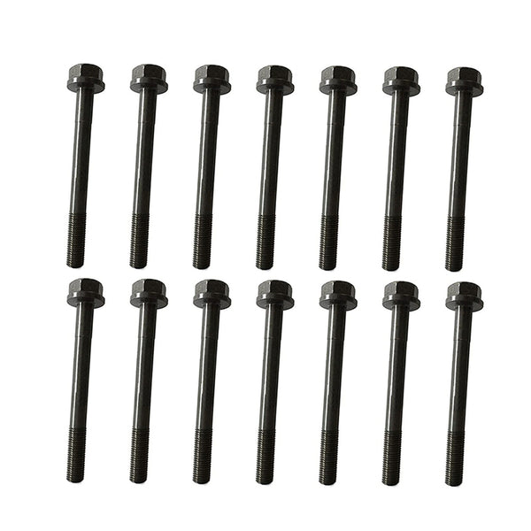 14 PCS Cylinder Head Bolt 129150-01200 for Yanmar Engine 3TNV88 3TNV84 3TNE88 3TNE84 3JH3E