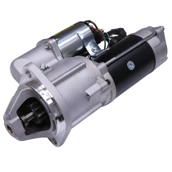 24V 9T Starter Motor 8970298637 for Isuzu Engine 4BD1 4BG1 Hitachi Excavator EX100-3C EX100-5 EX120-5 EX130H-5 EX130K-5 EX135UR