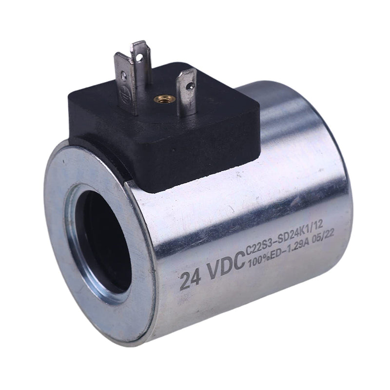 24V Solenoid Valve Coil S1-024000 for Parker – WorkPlatformsParts