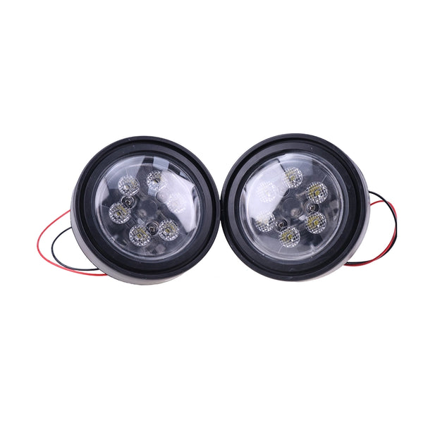 2 Pcs Headlight AR85258 RE10964 for John Deere Tractor 2955 3150 3155 2140 2350 4020 4050 4440 4620 5020 6030 7020 8360 8850