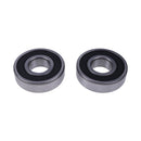 2 Pcs Spindle Bearing JD9467 JD9299 for John Deere Engine 6067 6135 Mower WG32A WG36A WG48A WH48A WH52A WH61A