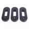 3 Pieces Rubber Shock Blocks 27351 for Western Fisher Mower Suburbanite Homesteader Plow