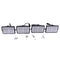 4Pcs 6"x4" LED Upper Cab Light 6500K AH159332 for John Deere Combine 9410 9510 9610 9400 9500 9600 9450 9550