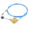 5M 197" Throttle Cable With Control Handle for Kobelco CASE Sumitomo Volvo Komatsu JCB Caterpillar CAT Hitachi John Deere