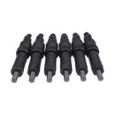 6 Pcs Fuel Injector AR74665 AR101885 for John Deere Engine 6404 6466 Tractor 4040 4240 4440 4050 4250 4450 4350 Excavator 690B 892DLC