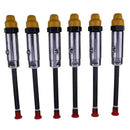 6 Pcs Fuel Injector 0R-3418 for Caterpillar CAT Engine 3306 3306B Excavator 215 219 225 229 235 E240 E300