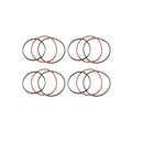 4 Pieces Cylinder Liner Choke Ring Kit AR65507 for John Deere Engine 3029 3179 4039 4045 4239 4276 6059 6068 6404 6414