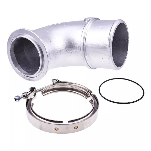 Elbow With Clamp And O-Ring 3682674 for Cummins Engine ISX