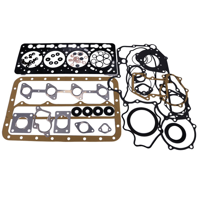 IDI 12 Valves Overhaul Gasket Kit for Kubota Engine V3300 V3300T V3300-DI