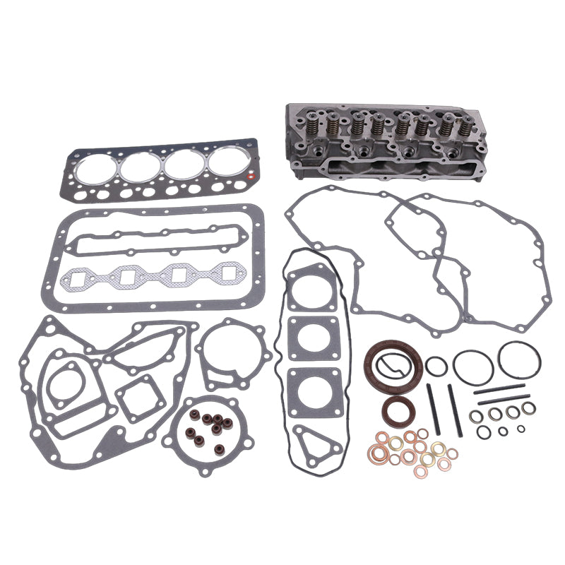 S4L S4L2 Engine Complete Cylinder Head With Gasket for Mitsubishi Excavator MM35T MM40CR