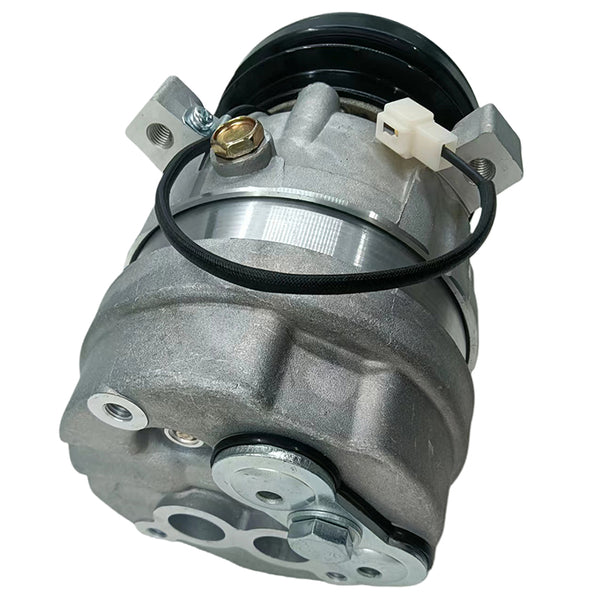 V5 A/C Compressor 5110511 for Mahindra 2555 Kioti DK45 DK55 DK65C DK901C Tractor Bobcat E80 Excavator