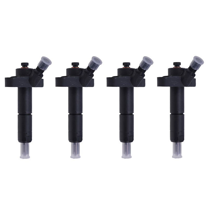 4 PCS Fuel Injector E7NN9F593CA for Ford New Holland Tractor 3930 4640 4830 5030 5110 555D