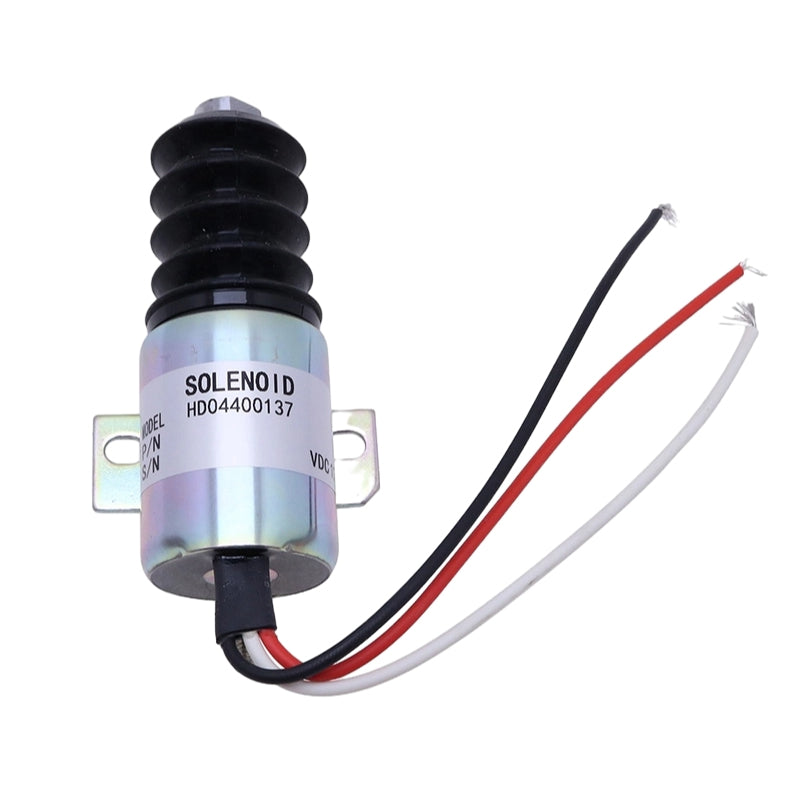 Fuel Shutdown Solenoid 1756ES-12E3ULB1S5 SA-4735-12 for Hyundai Excavator R200-5E R200-5