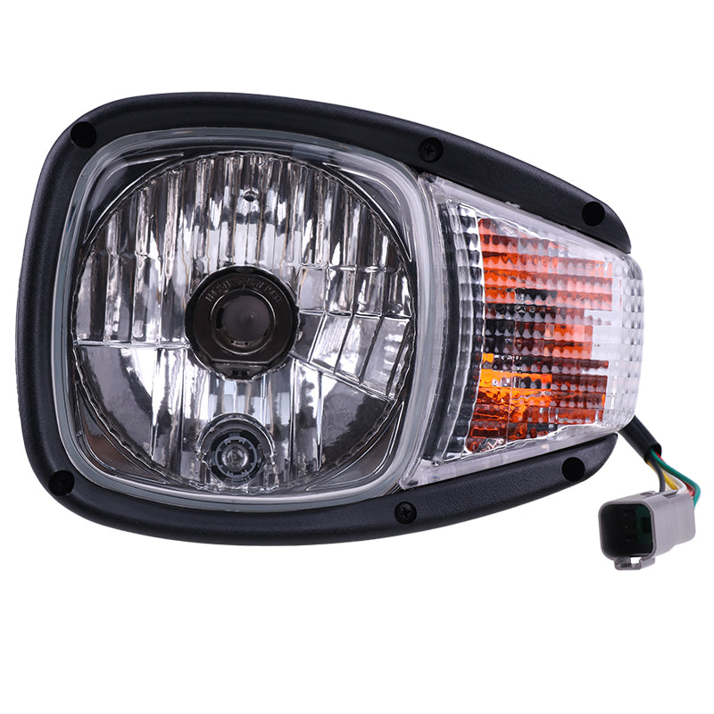 24V Left Headlight 195-0190 for Caterpillar CAT 236D 242D 246C 246D 256C 262C 262D 272C 272D