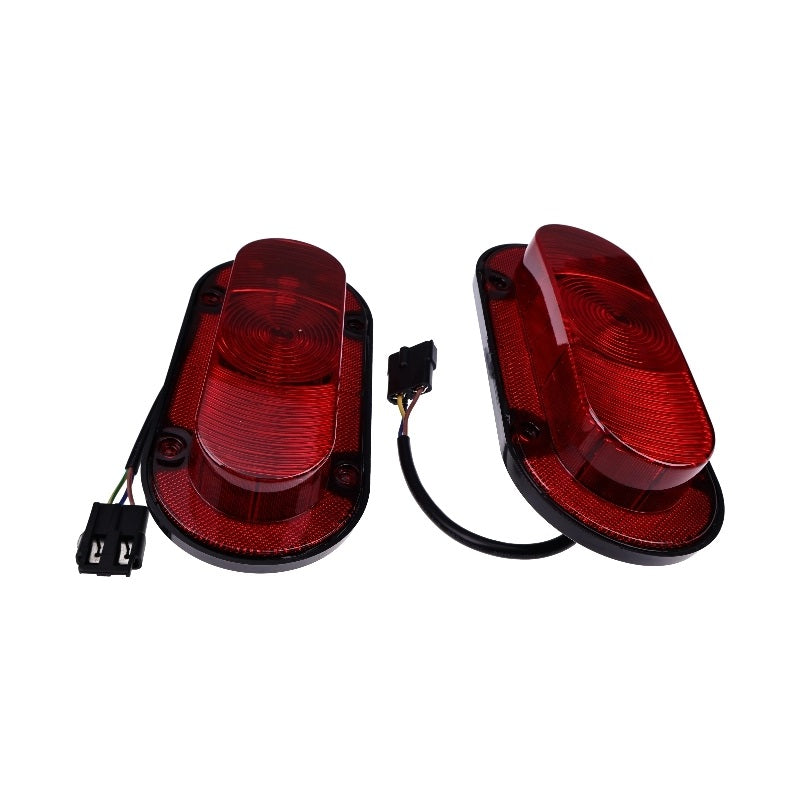 2 PCS LED Red Oval Tail Light AR78825 for John Deere Tractor 7200R 7210R 7250R 7260R 7290R 7R210 7R250 7R310 7R350