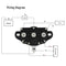 Winch Motor Reversing Solenoid Switch Intermittent Duty 214-1211A11 for Trombetta Cole Hersee J & N 12V 6 Terminals