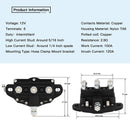 Winch Motor Reversing Solenoid Switch Intermittent Duty 214-1211A11 for Trombetta Cole Hersee J & N 12V 6 Terminals