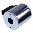 12V Solenoid Valve Coil AT333862 for John Deere Engine 4024 4045 6068 Loader 310E 315 410E 710L 335C 435C 437E