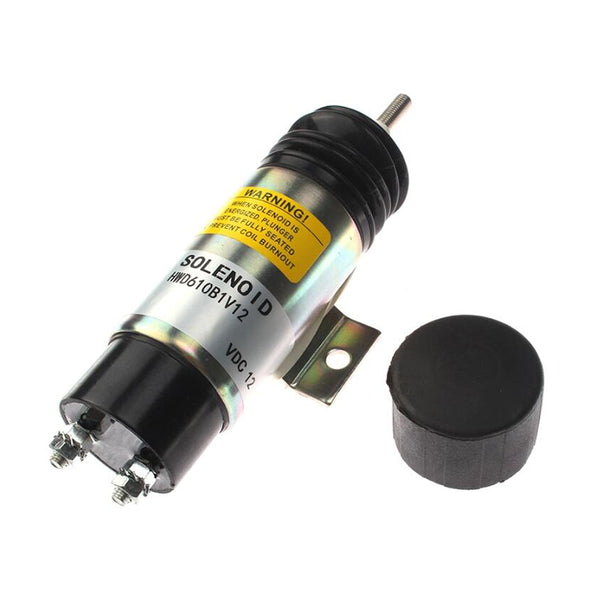 2 Terminals 12V Dual Coil Pull Solenoid D610-B1V12 D610B1V12 for Kubota D905 Engine