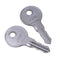 2Pcs Door Lock Keys J236-A J236 for the most common utility compartment and hatch locks used in the RV Industry