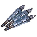 3 PCS Glow Plug 129155-77801 for Yanmar Engine 3TN75 3TNA75 3TNT5U 3T70B-NAC Tractor F18 F18X F20 FX18 FX20