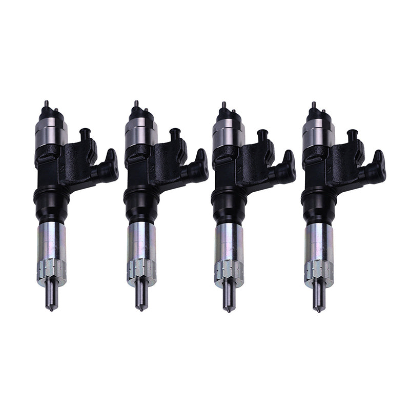 4Pcs Fuel Injector 095000-5471 8-98151837-0 for 2001-07 Isuzu NPR NPR-HD 4HK1 5.2L