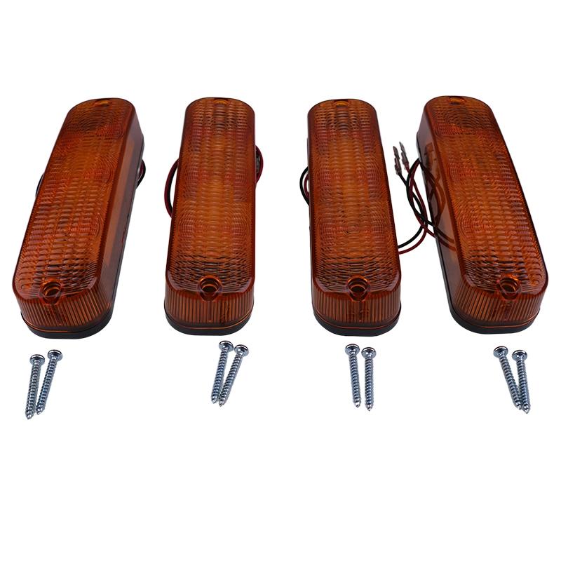 4Pcs LED Flashing Cab Light AR60250 for John Deere 4040 4240 4440 4640 4840 4030 4230 4430 4630