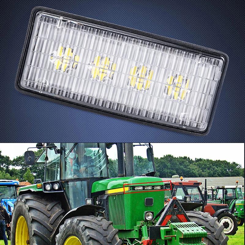 4Pcs LED Upper Cab Light Lamp RE306510 for John Deere 7210 7410 7510 7610 7710 7810