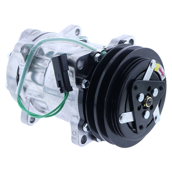 Sanden SD7H15 Air Conditioning Compressor VOE111044194 for Volvo Wheel Loader L90E L90D L70E L70D L60E L50E