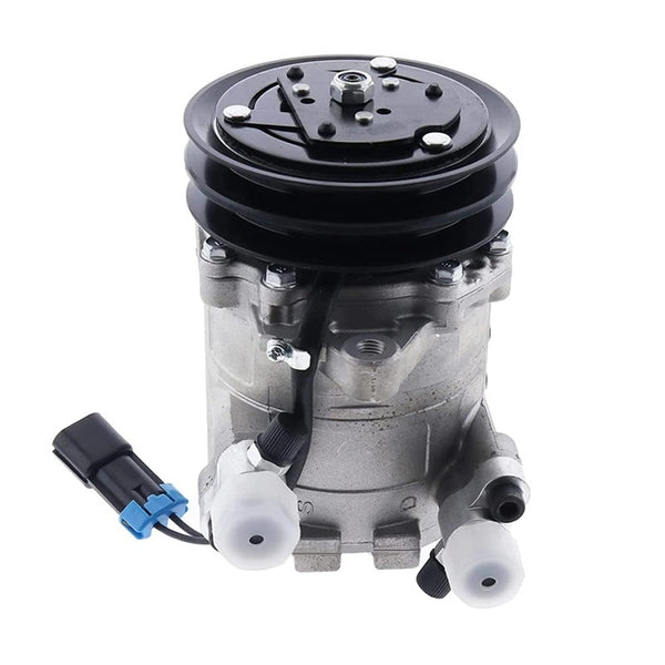 Seltec TM-08 Air Conditioning Compressor 6733655 for Bobcat Skid Steer Loader A220 A300 S150 S160 S175 S185 S205 S220 S250 S300 S330