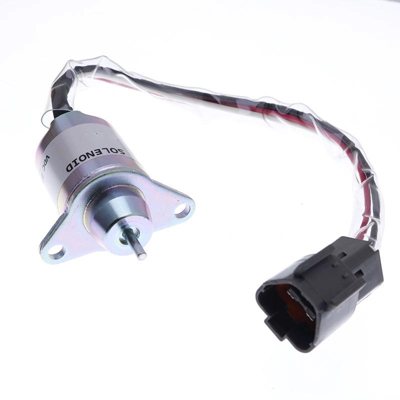 Fuel Shut Off Solenoid 1503ES-24S5SUC12S 24V for Yanmar 4TNV98 4TNV94 Engine Hyundai R80 DH150