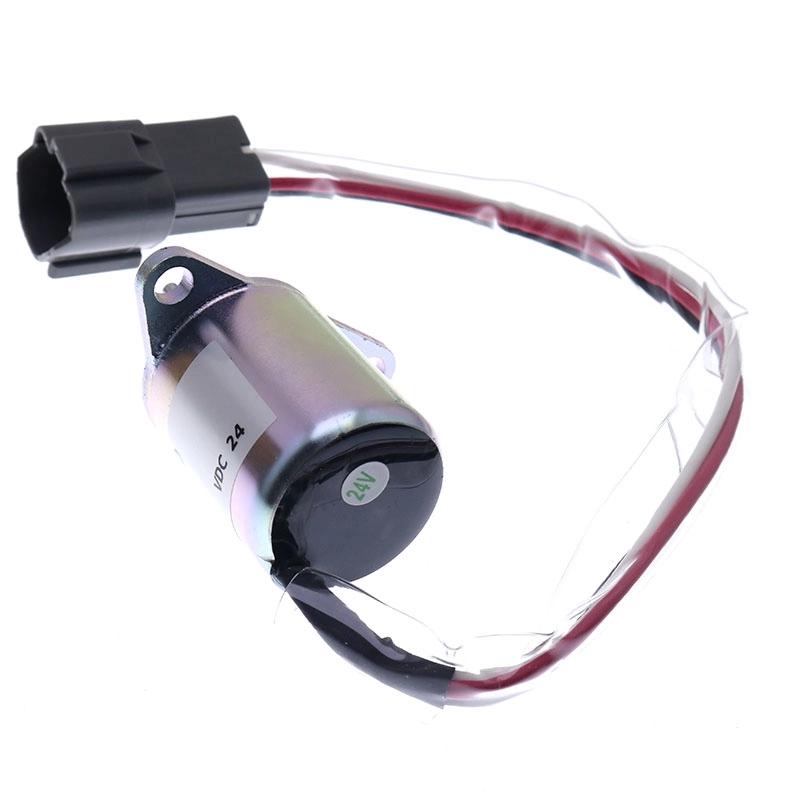 Fuel Shut Off Solenoid 1503ES-24S5SUC12S 24V for Yanmar 4TNV98 4TNV94 Engine Hyundai R80 DH150