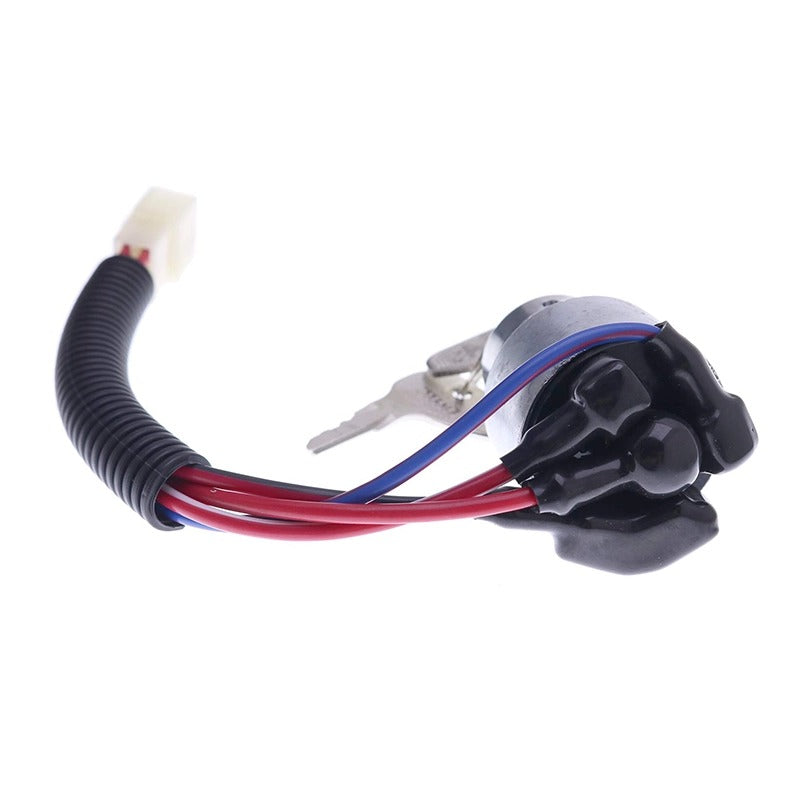 Ignition Switch with Two Keys TC020-31822 for Kubota L2600F L3000F L3400F L4300F L4600F MX5100F MX4700F L2501H